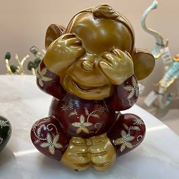 申　三 猿　ポジティブ　サル　干支 set　デコレ　コンコンブル 申 三 猿 ポジティブ サル 干支 set デコレ コンコンブル